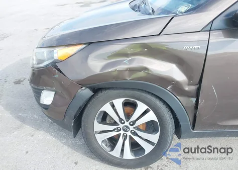 2013 Kia Sportage Ex из США, поврежденный, VIN KNDPCCA29D7456910